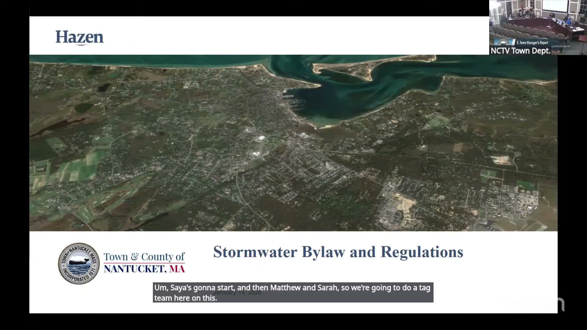 Consultants outline stormwater bylaw and utility proposal; board asks to leave technical thresholds to regulations