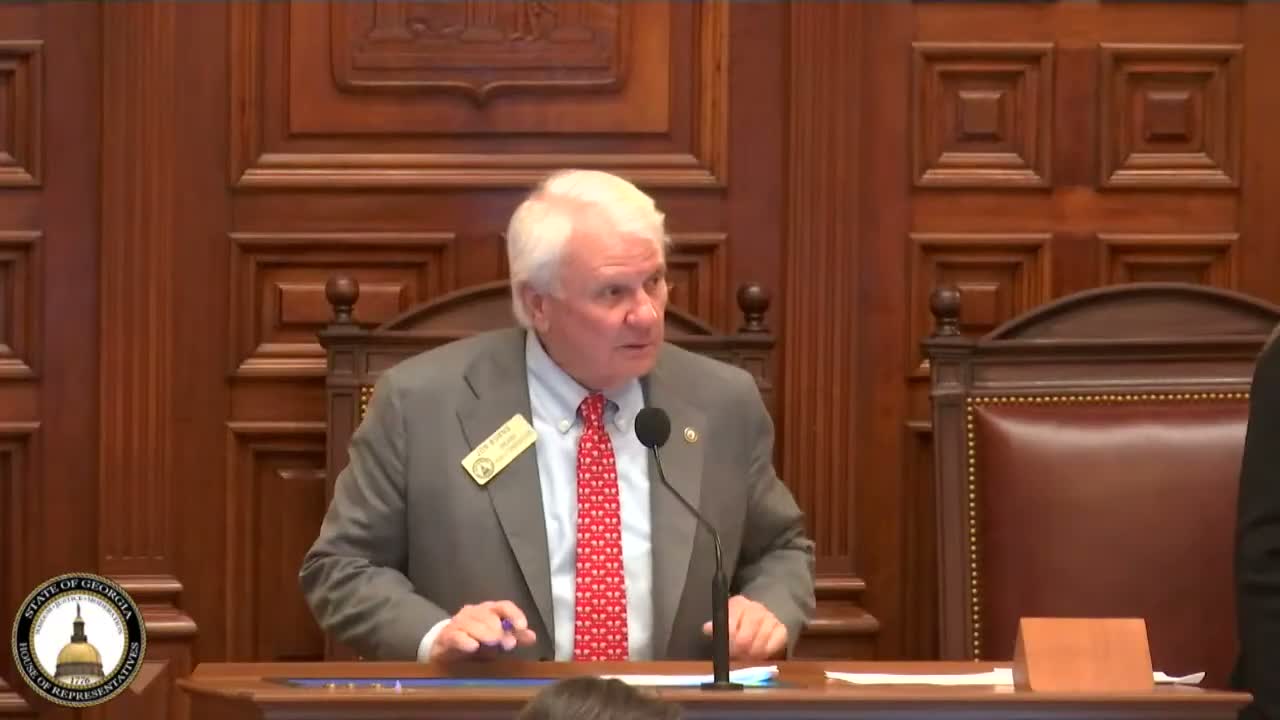 Georgia House adopts order of business and places dozens of bills on first reading