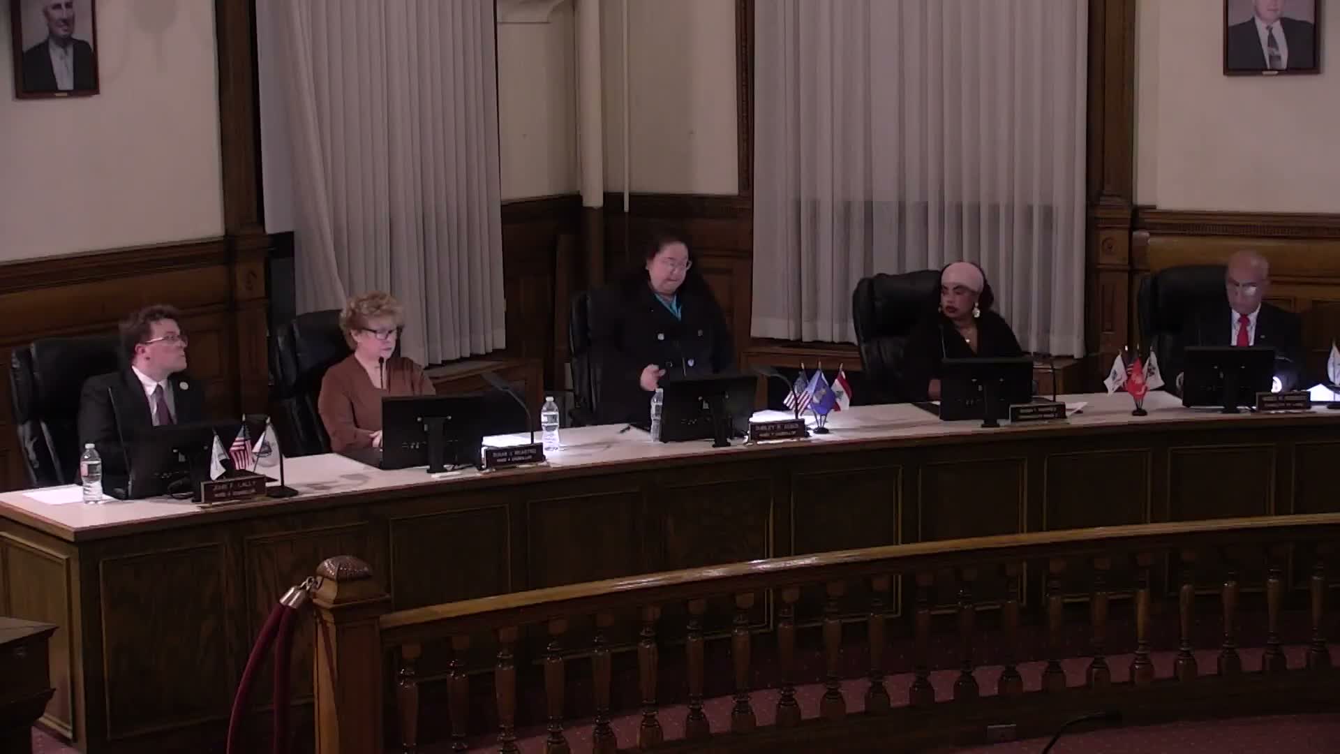 Council recognizes Janice Fitzgerald, announces $1 million donation and Veterans Day events