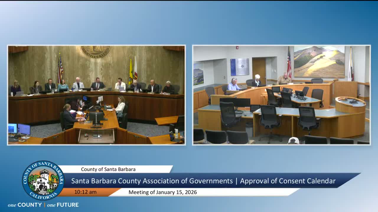 SBCAG confirms committee appointments; discusses San Ynez River Trail contractor authorization and grant coordination