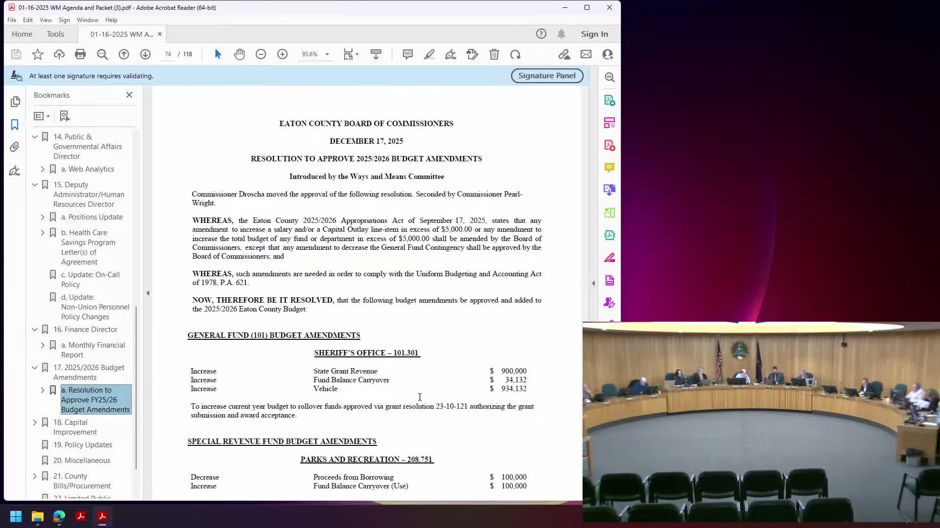 County authorizes up to $25,000 for facility modifications to house new mobile command unit