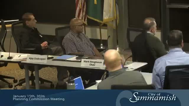 Public commenters and commissioners press Sammamish on growth assumptions, parks valuation and fee fairness