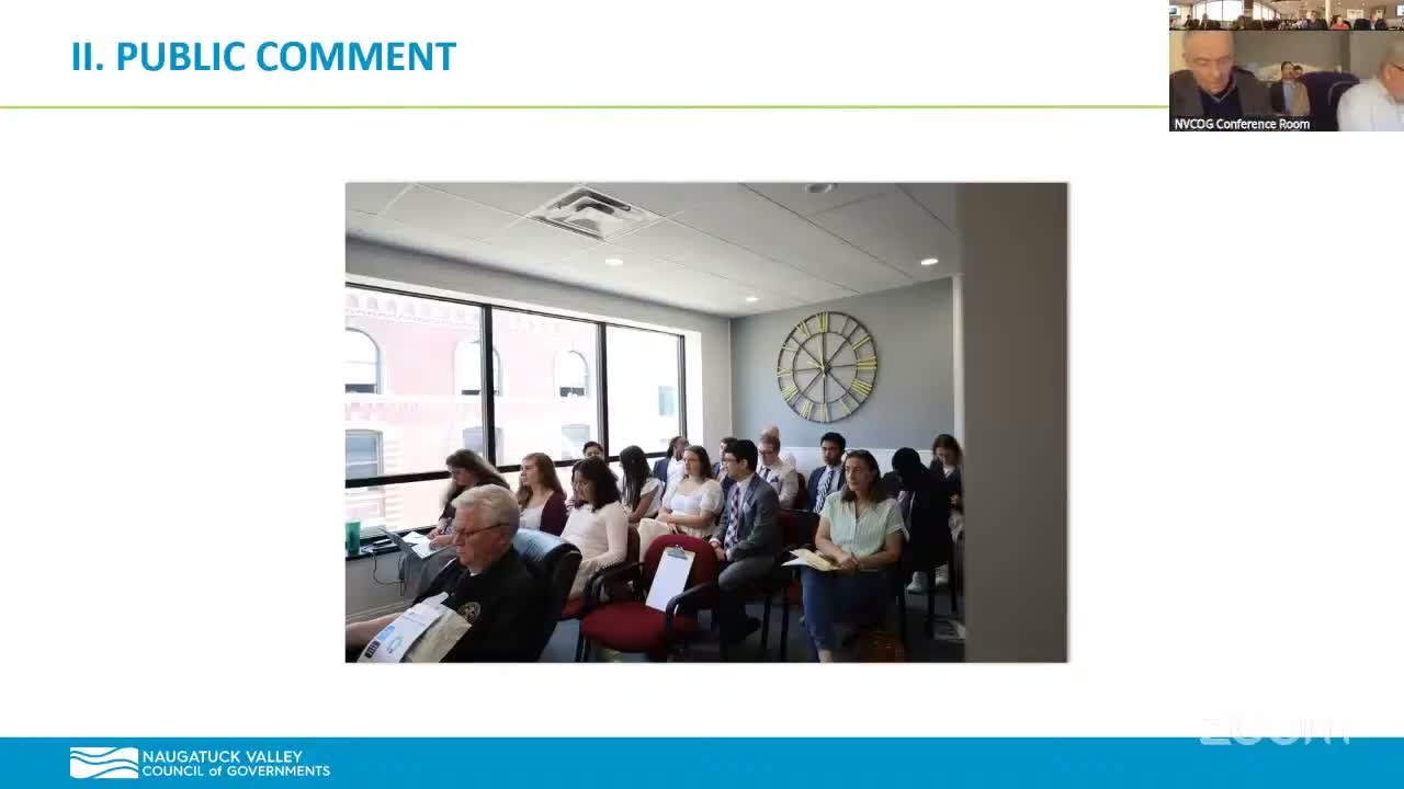 Votes at a glance: NVCOG meeting actions