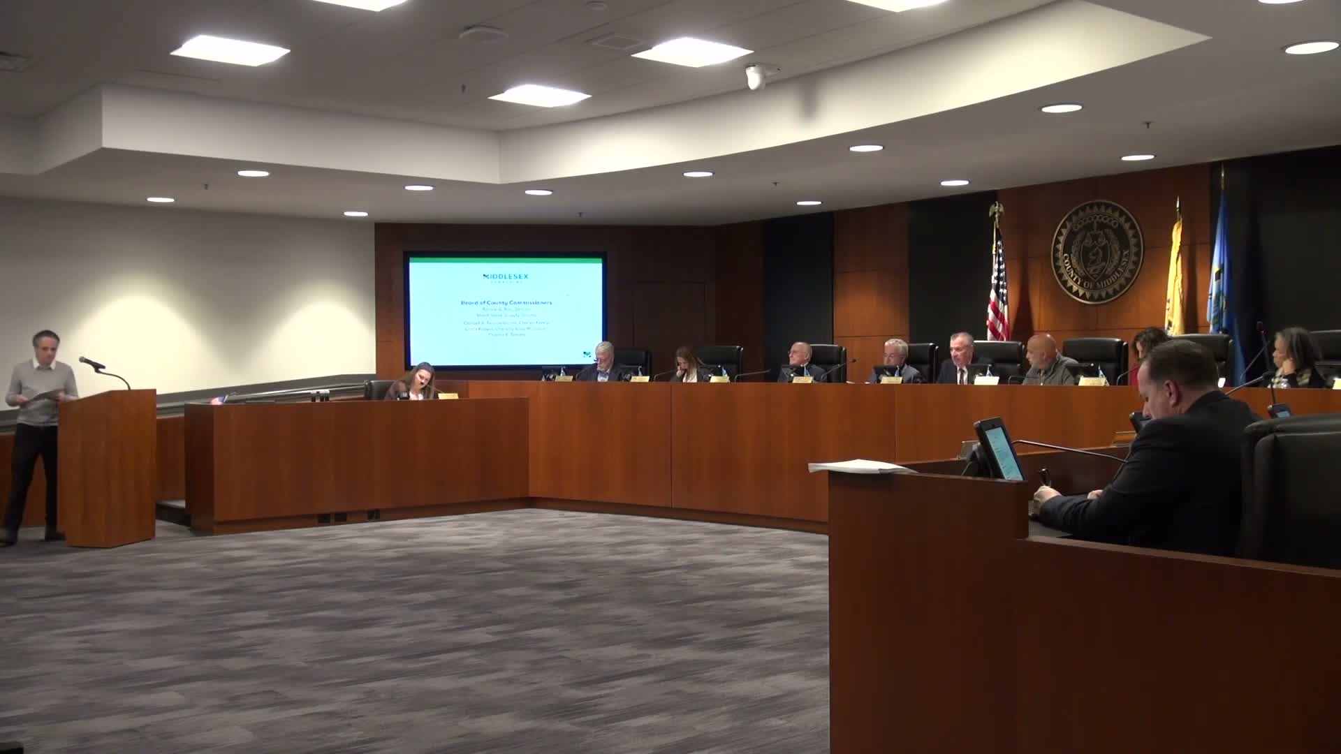 Residents press Middlesex County on immigrant trust act, transit service, policing transparency and data centers