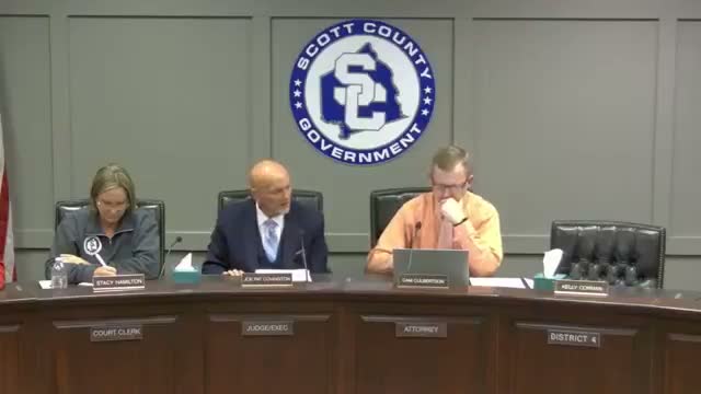 Scott County Fiscal Court approves up to $35,000 for VAI and $10,000 for AG expert in Bluegrass Water rate case