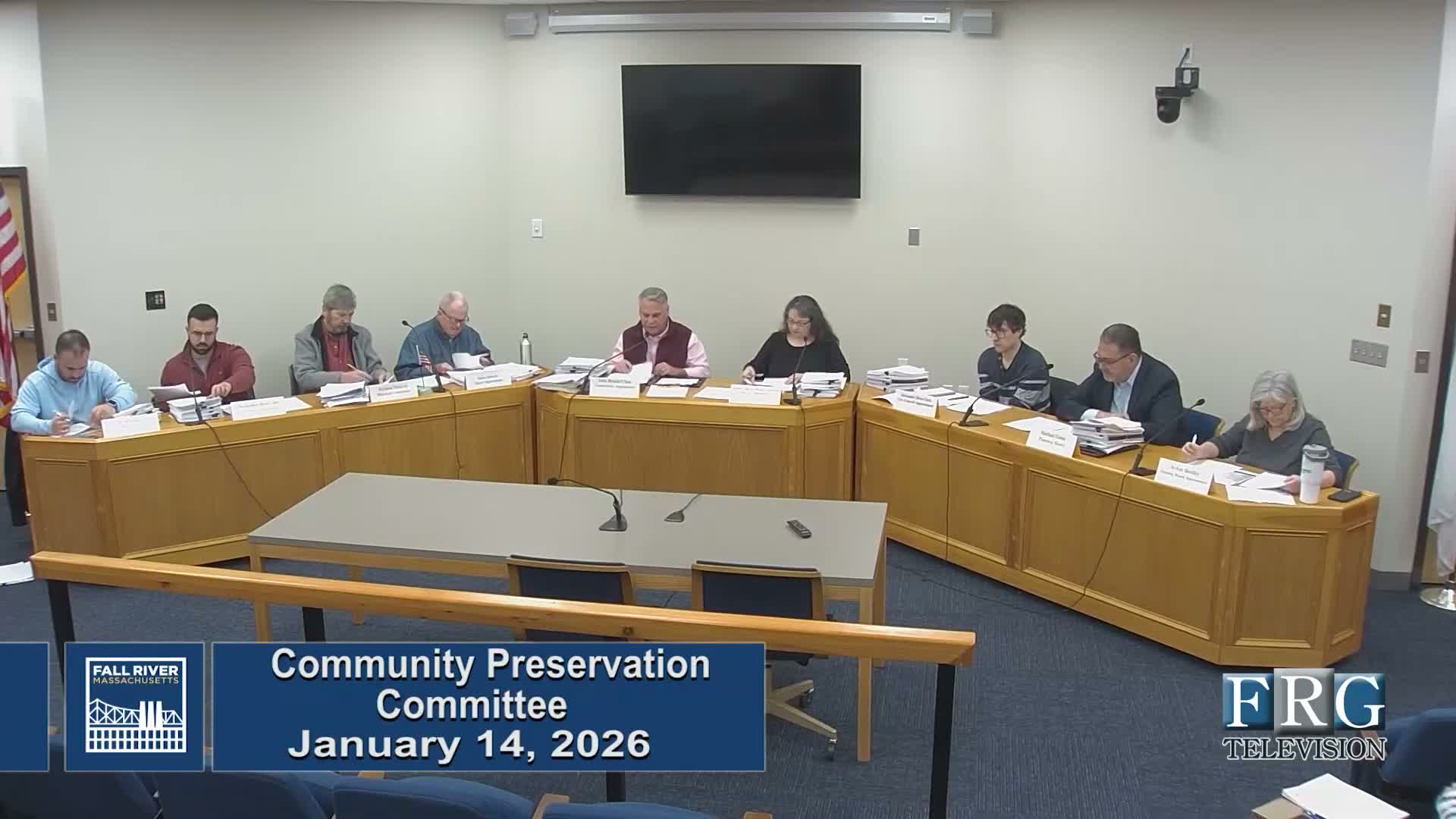 Fall River City CPC previews roughly $1.5M in available funds, weighs bonding for shovel‑ready projects