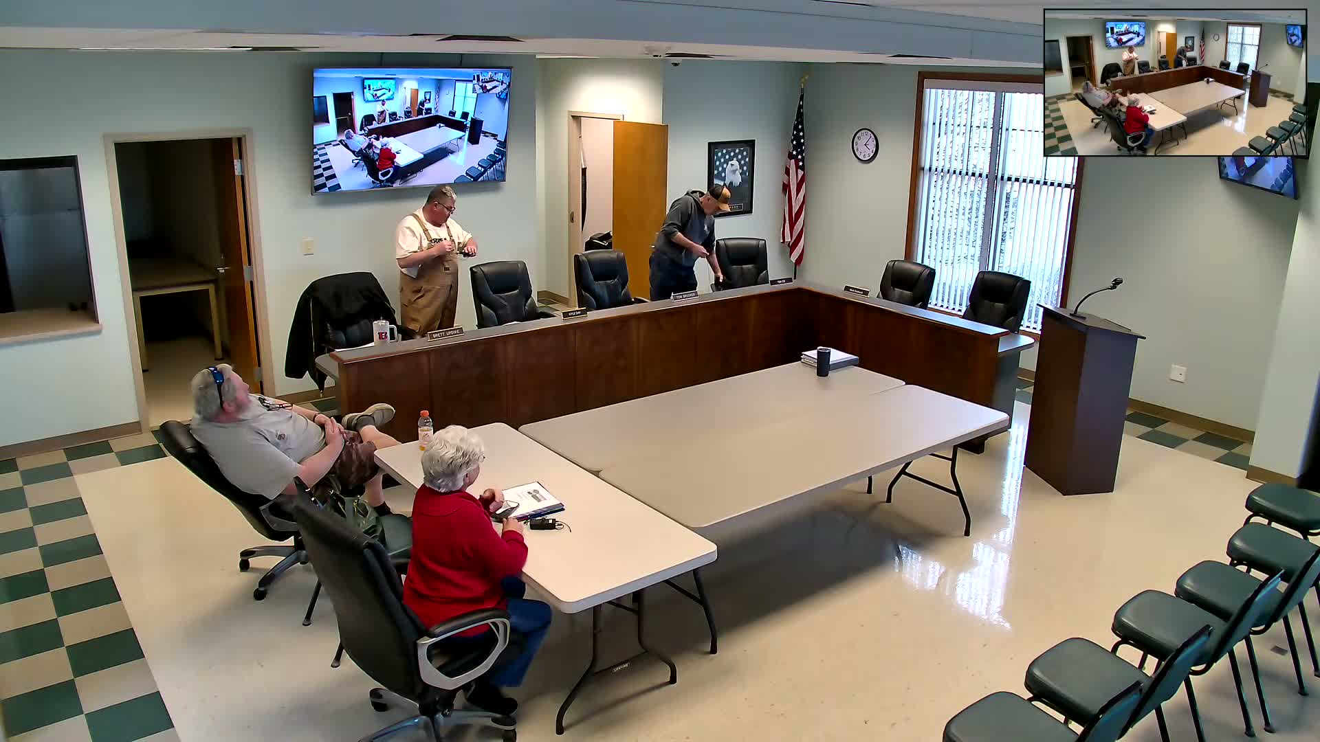 Morgan Township Trustee meeting to reconvene Sunday at noon; trustees adjourn after executive session