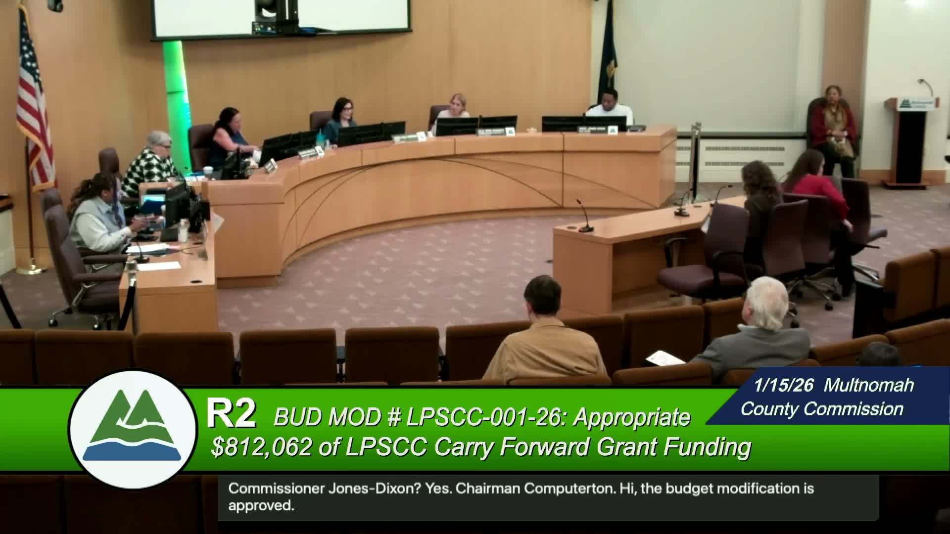 Board refers Multnomah County history‑levy renewal to May 2026 ballot at same tax rate