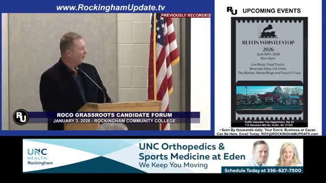 U.S. Senate hopefuls press conservative messaging at Rockingham County forum