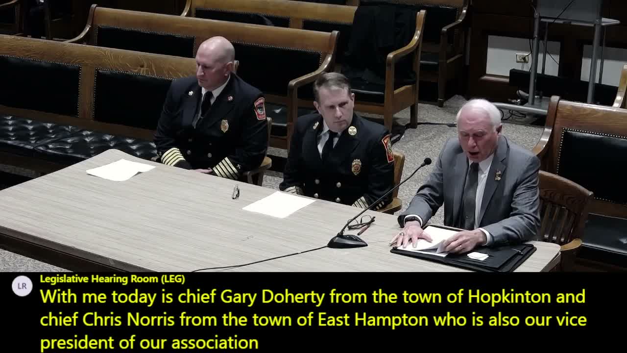 Fire officials back state cistern fund; insurers warn against funding via policy assessments