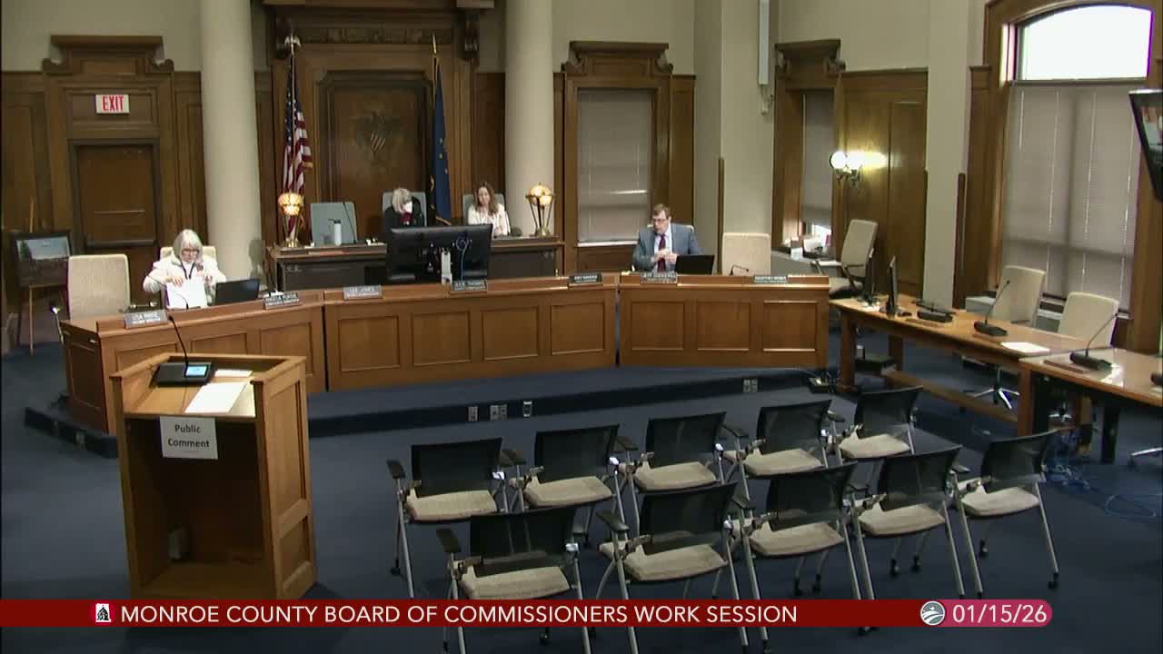 Monroe County officials say jail can’t be renovated; staff cites Falk letter and schedules joint session with council