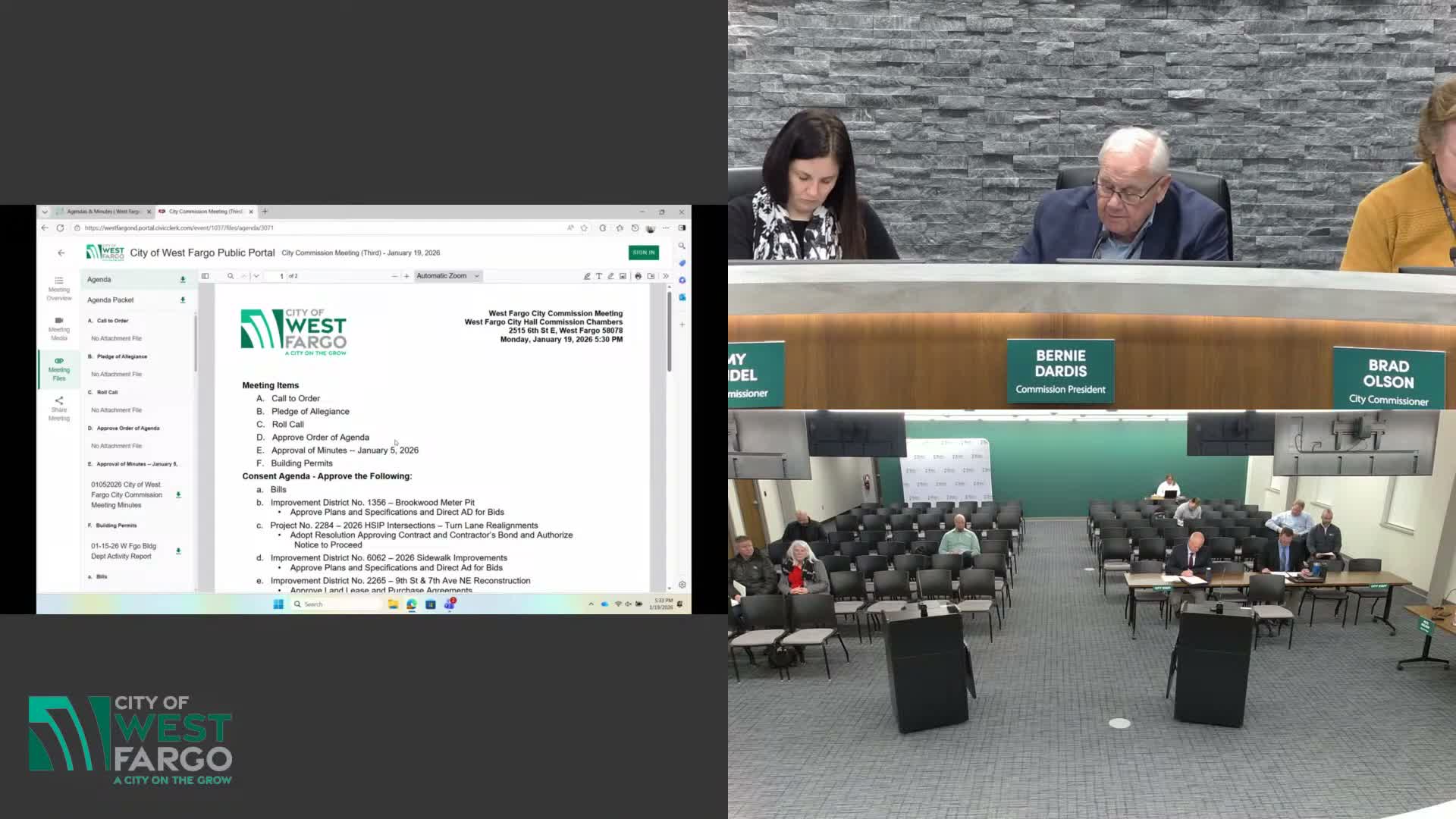 West Fargo commission approves second-reading rezoning for 1202 Prairie Parkway (Meijer)