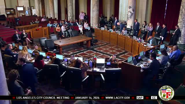 City Council recognizes volunteer 'Clean With Me LA' and founder Juan Naula