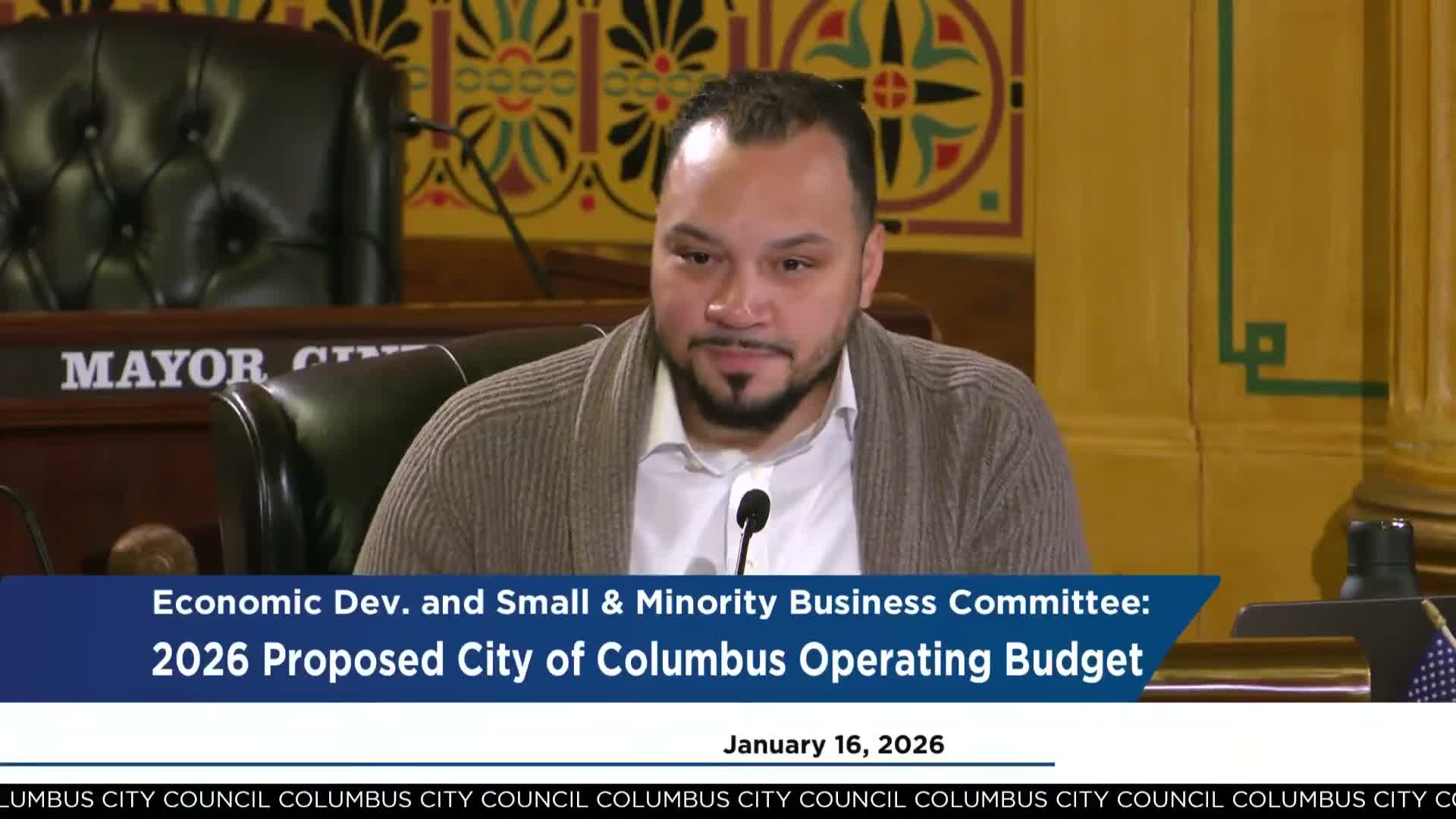 Council hears economic development, small-business budget; city highlights $15M invested and 1,330 businesses served