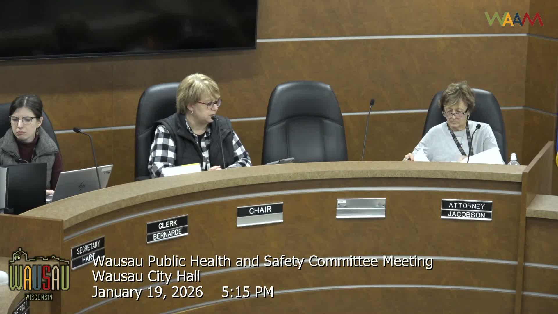 Wausau committee votes to reduce Citizens Advisory Committee size amid quorum concerns