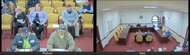 Commissioners approve highway department’s bid recommendations for materials and equipment