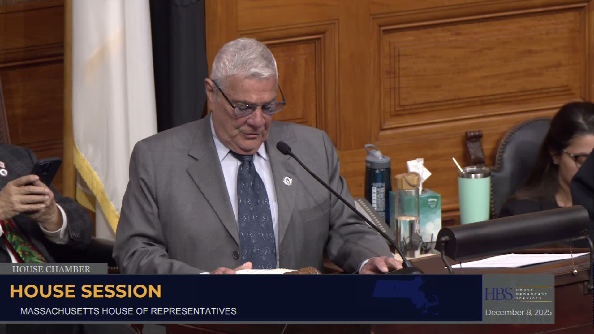 House sends two bills to be engrossed and adjourns to reconvene Thursday