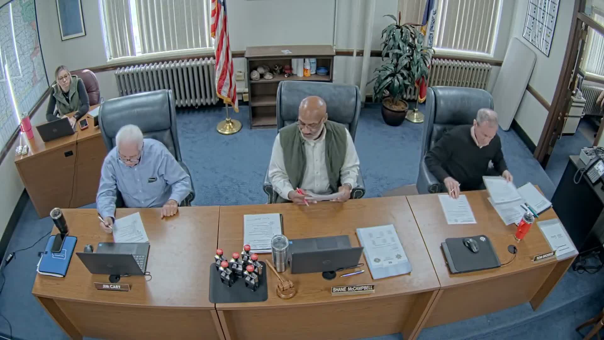 Board approves appointments and personnel actions, and authorizes conservation use of county UEI for FEMA filings