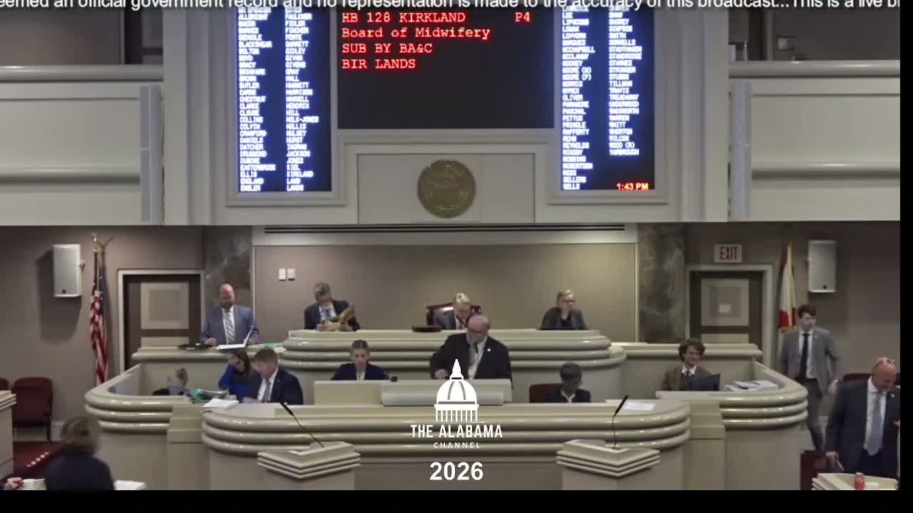 House carries over midwifery-board bill after floor amendment debate