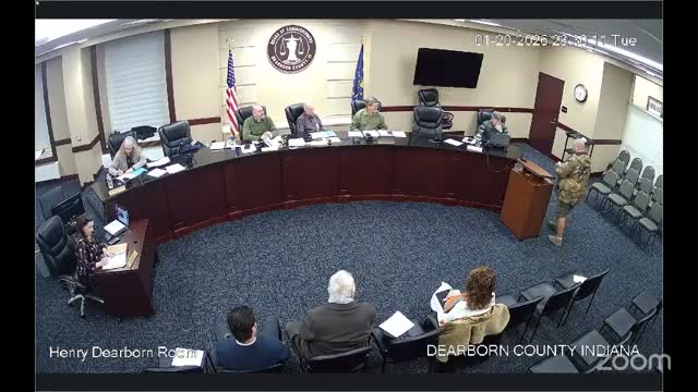 Anonymous resident raises concerns about SB 258, First American Nuclear (FANCO) and Port of Lawrenceburg during public comment