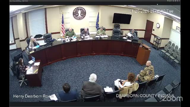 Dearborn County commissioners set Feb. 17 public hearing on property sale and approve bridge closure, helipad termination and contracts