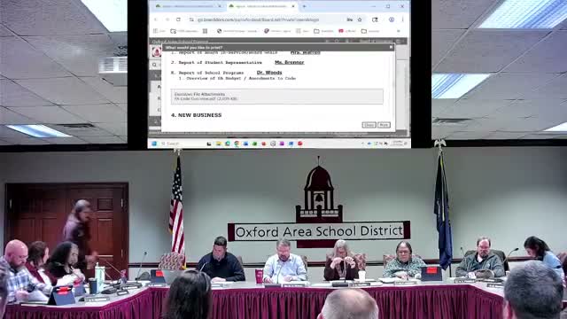 District reviews state code changes: structured‑literacy timeline, Safe2Say updates, FAFSA requirement and Act 44 notification rule