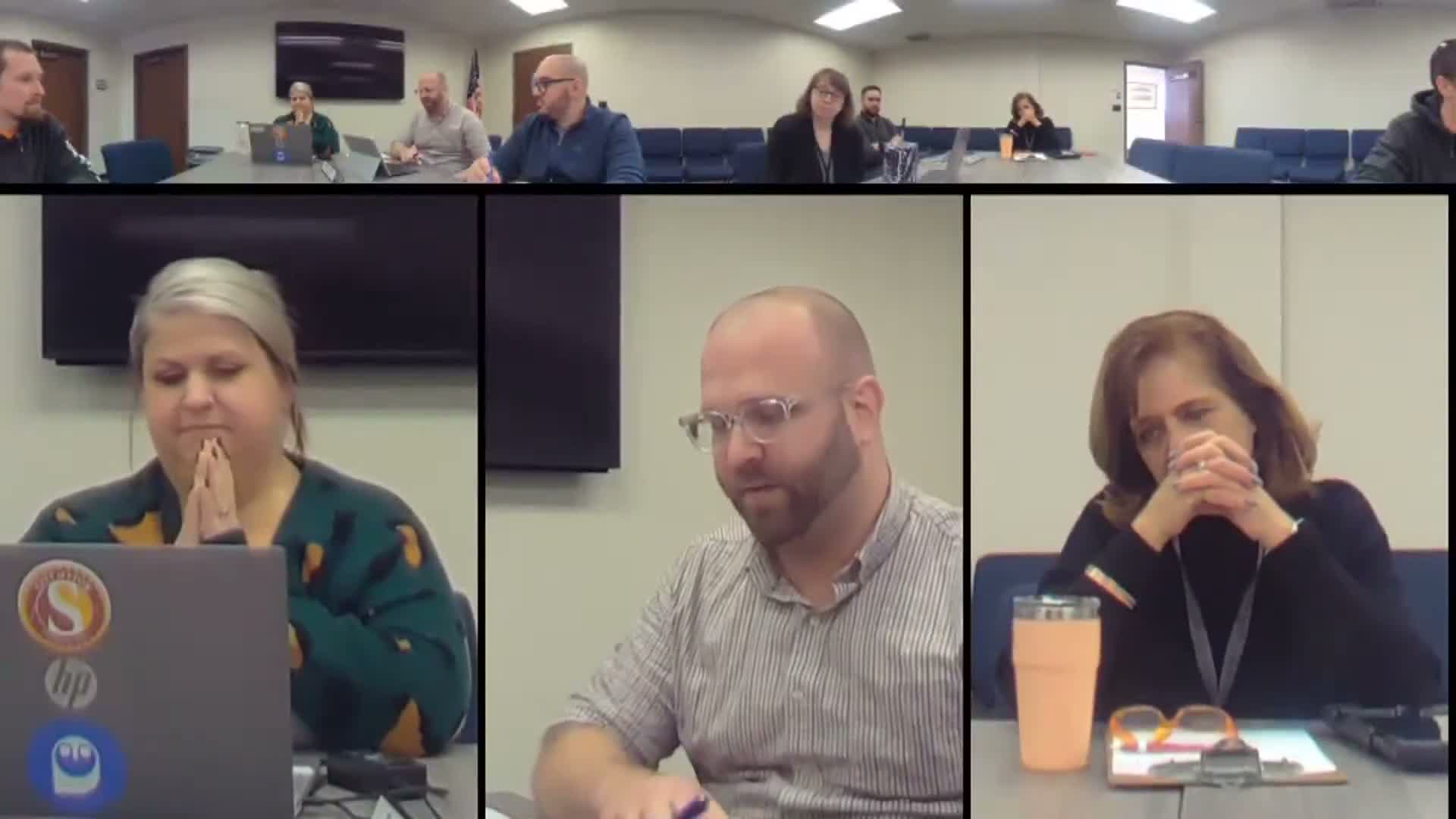 Hearing recessed 30 days to allow surveyor to file required documents