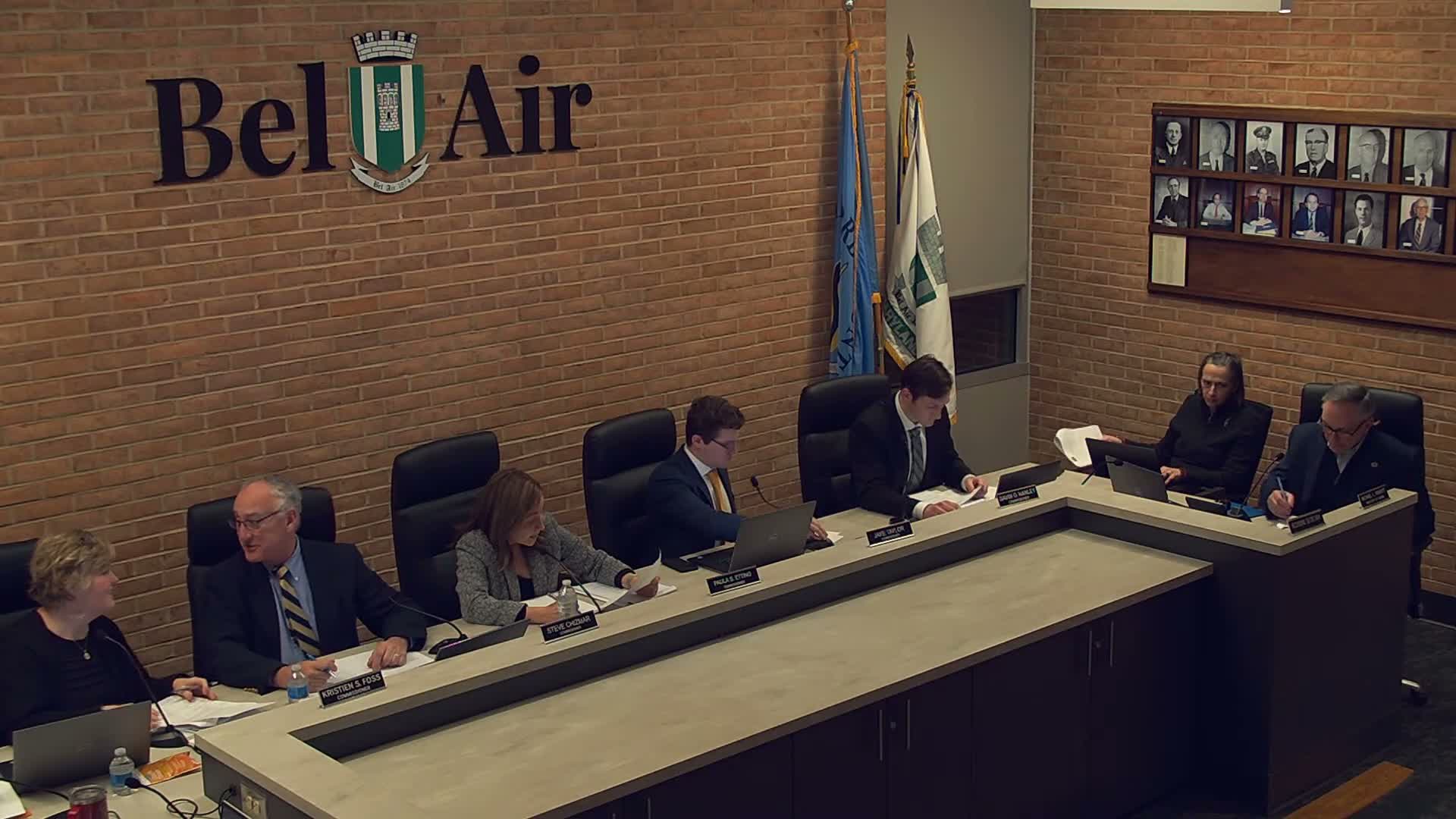 Votes at a glance: Bel Air approves minutes, liaison assignments, financial policy and board appointments