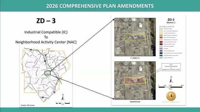 Cobb County board approves most 2026 comprehensive plan amendments, denies one