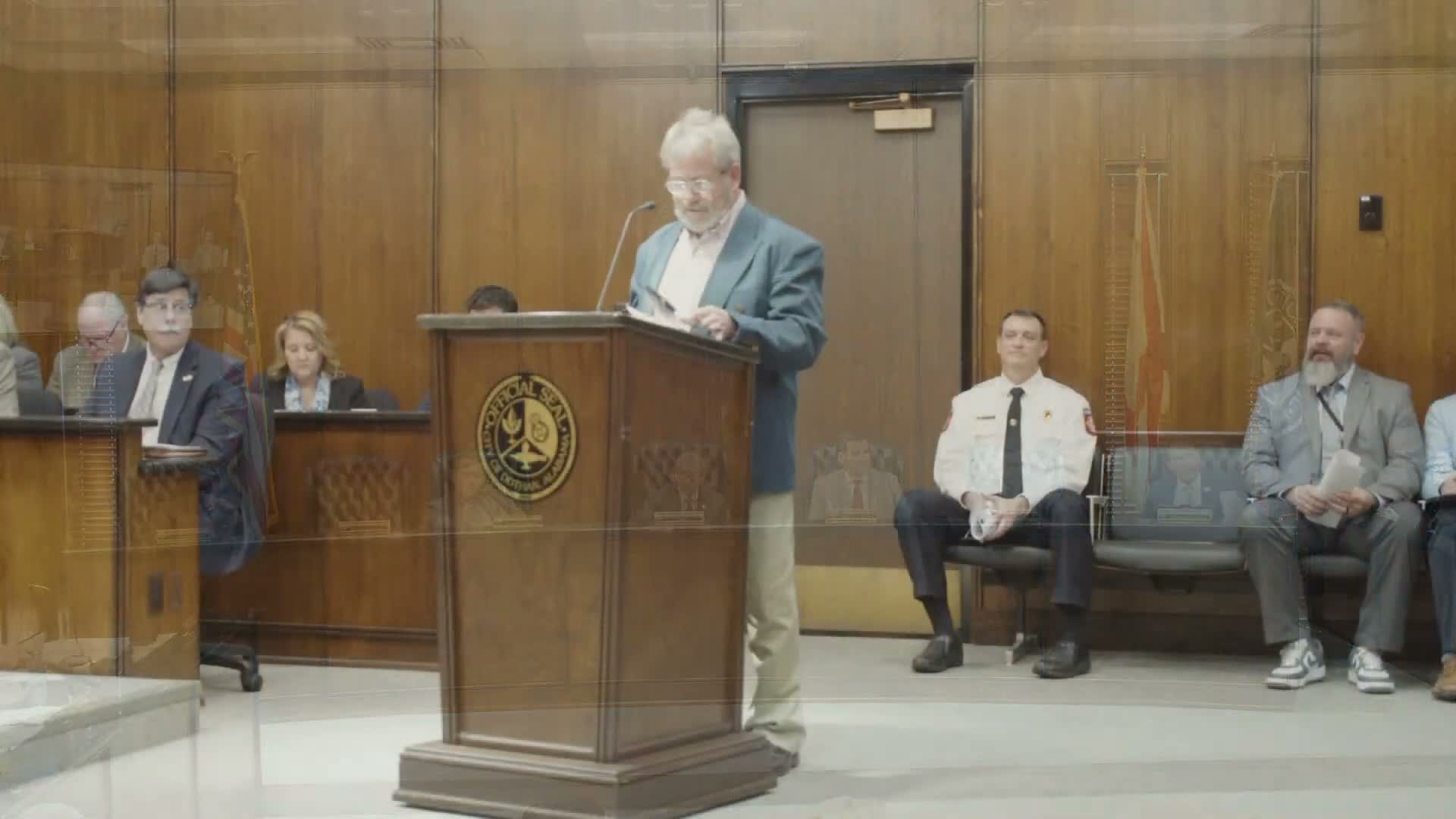 Public commenter alleges decades of mistreatment; commission moves to executive session on preliminary negotiations