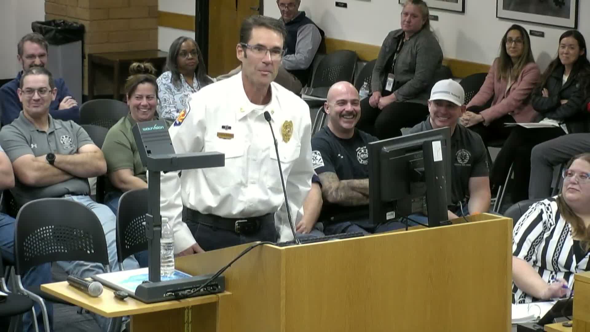 Sierra Vista firefighters urge city to adopt presumptive‑cancer policy after screenings find cases