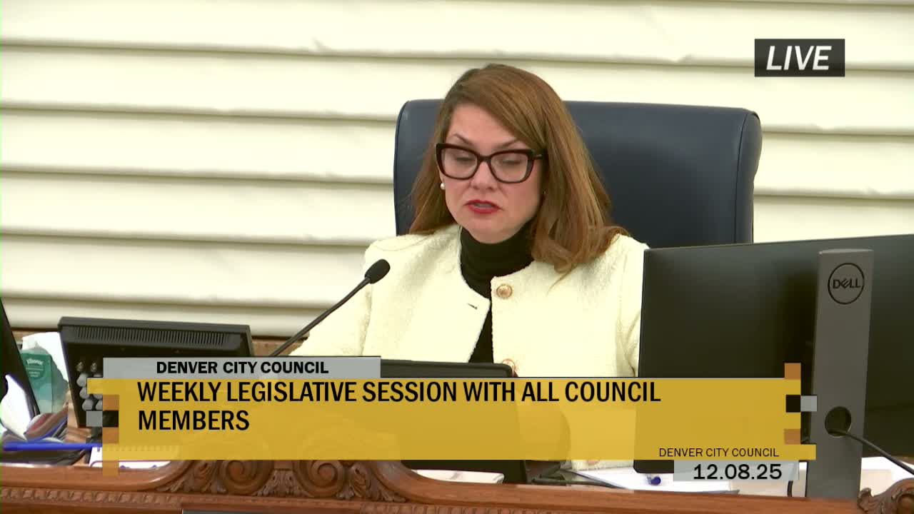 Votes at a glance: Dec. 8 Denver City Council — shelter contracts, park contract, zoning and budget actions