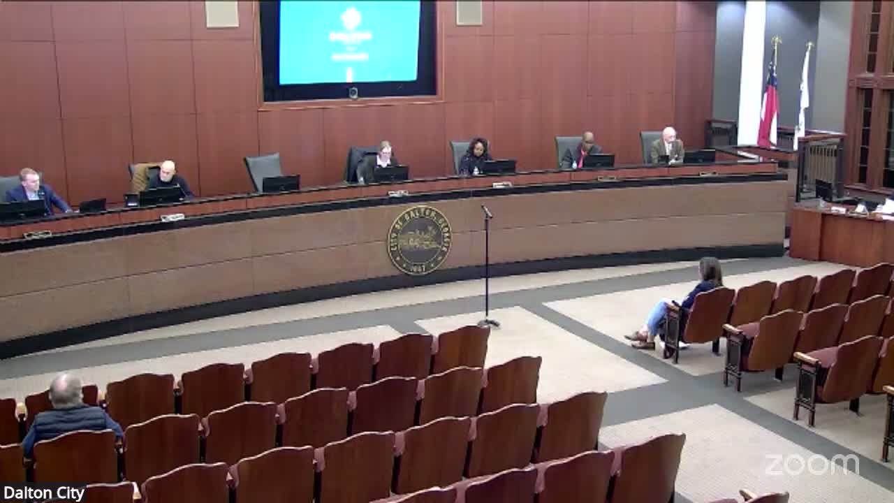 Dalton council joins Limestone Valley RC&D and accepts Georgia Rivers grant for Mill Creek litter device