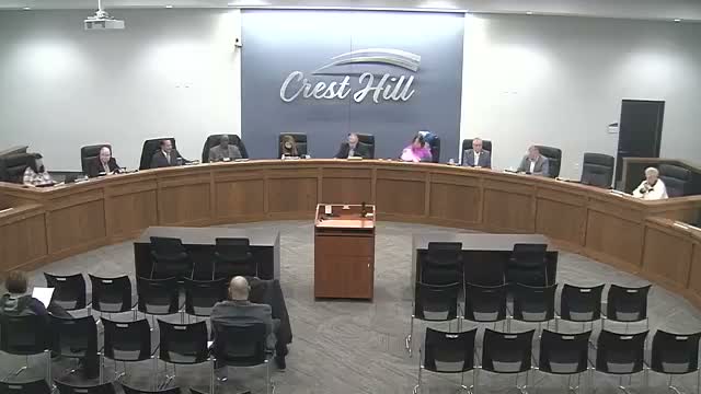 Crest Hill council approves $1.42 million bills list after questions about camera subscription and interim pay