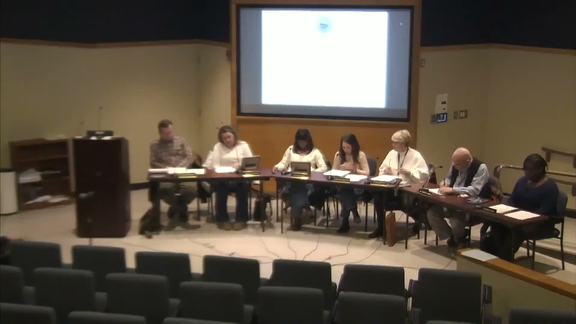 Town presents FY27 budget to school committee; community school's $225,000 request left for FinCom review