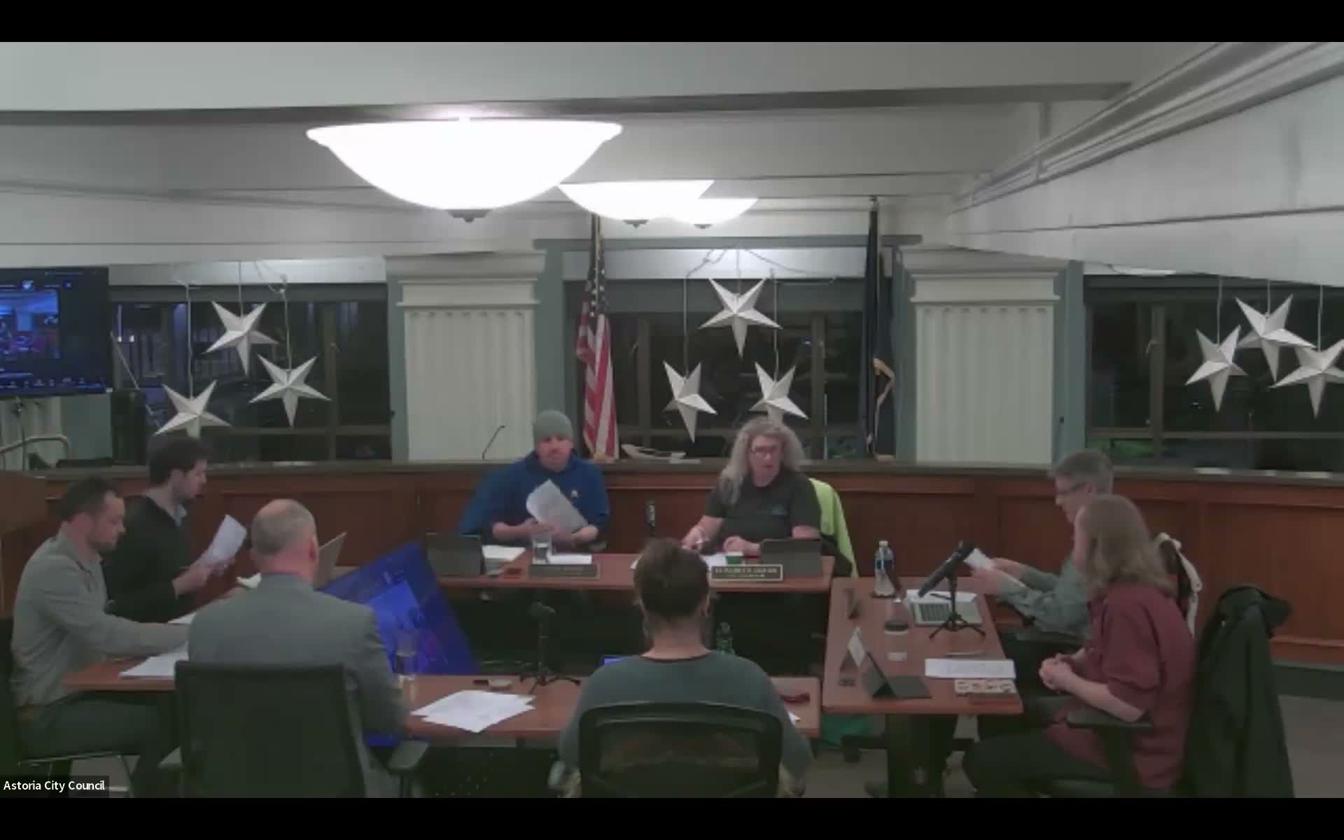 Astoria staff present tribal coordination draft; council presses for 'consultation' language and designated liaisons