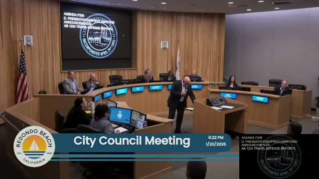 Redondo Beach swears in new police chief and honors state champion Redondo Union cross country team