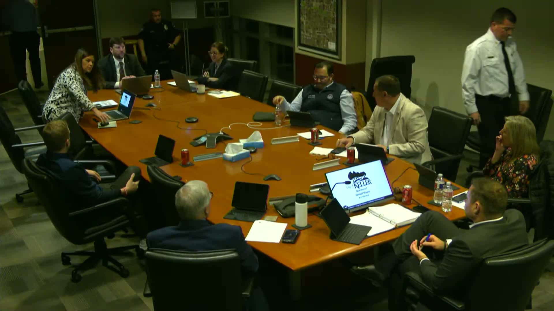 Keller staff detail permit, inspection volumes and planned UDC amendments for 2026