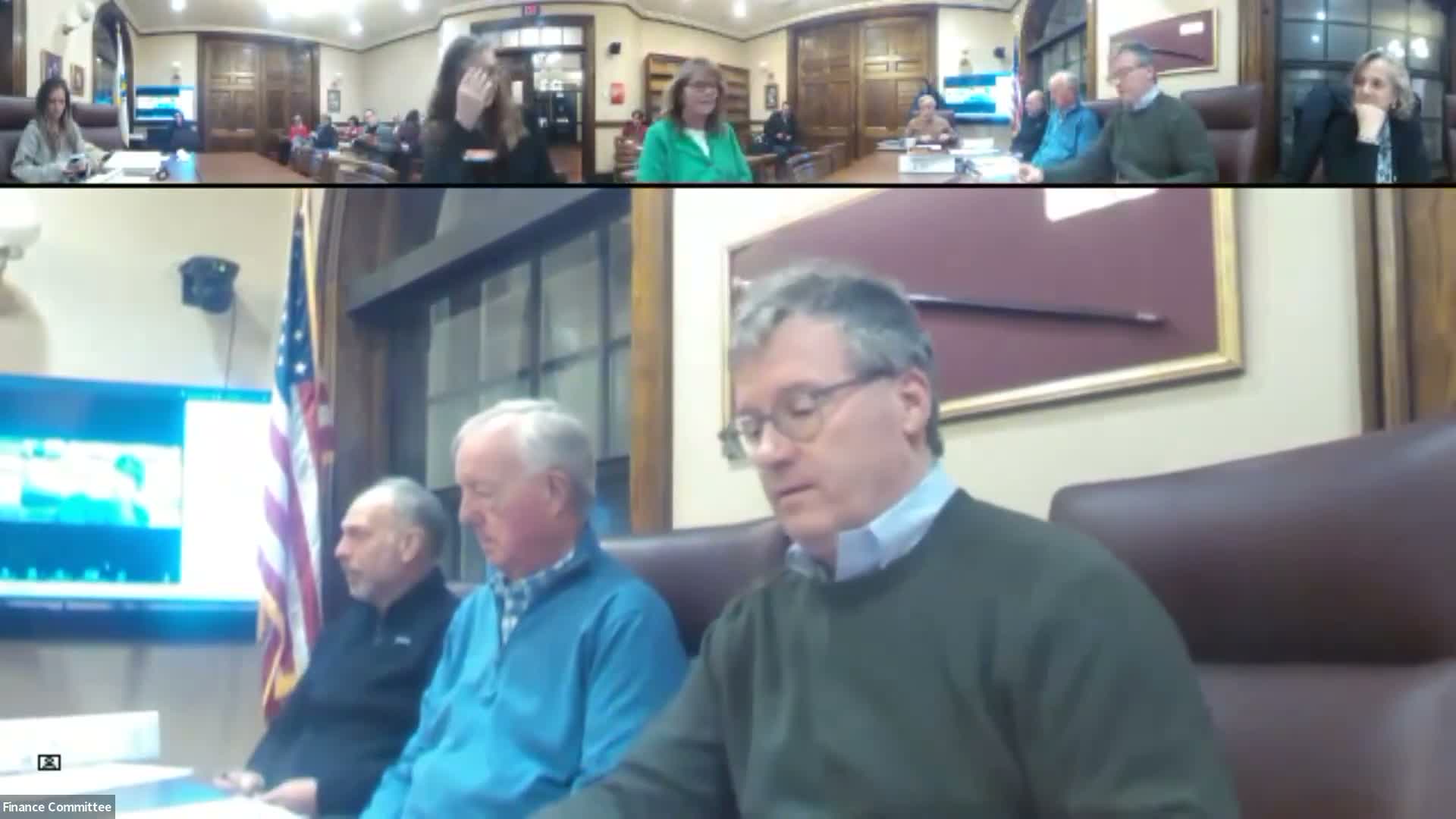 Needham finance committee hears Town Clerk budget as office plans tabulator replacements and flags state IT dependencies