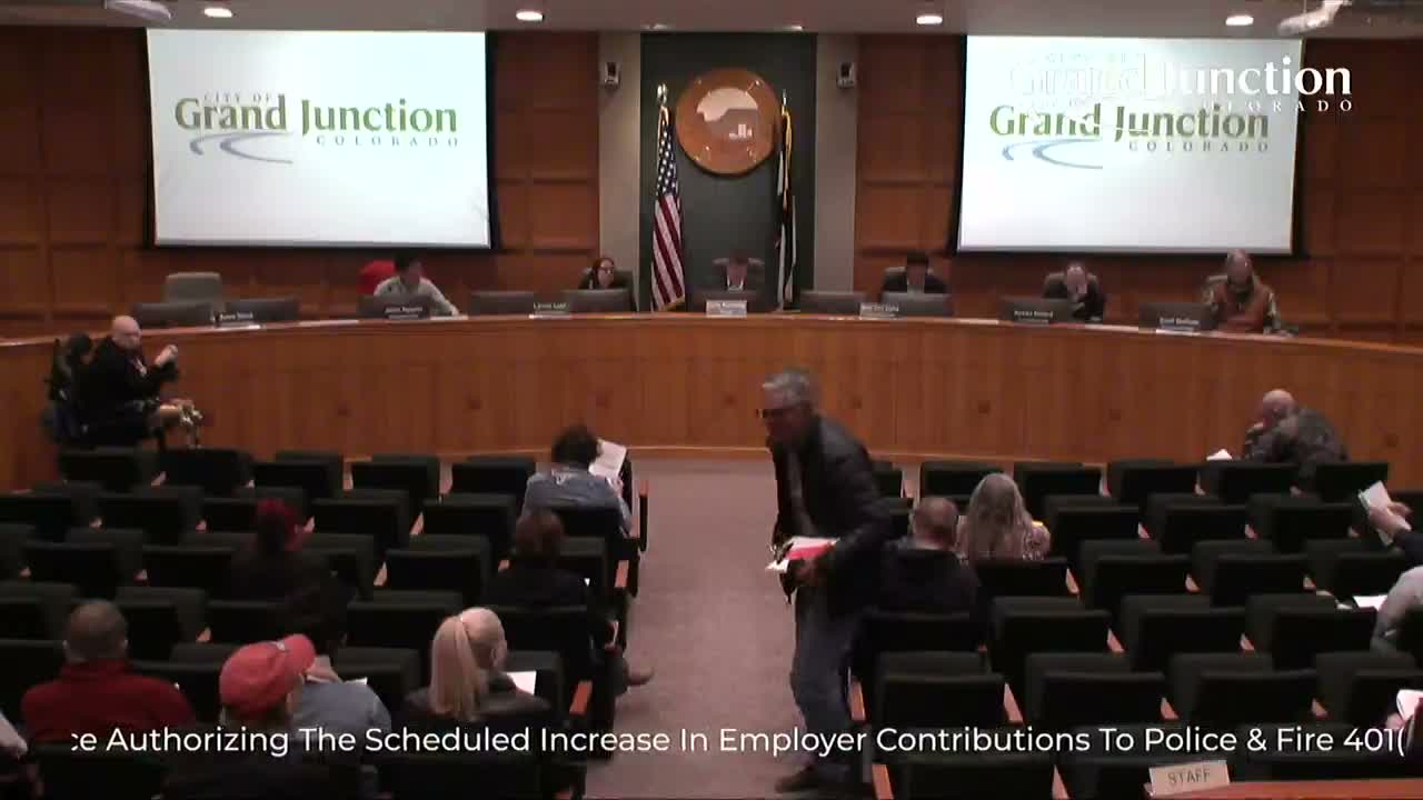 Grand Junction council OKs scheduled increase to police and fire retirement contributions