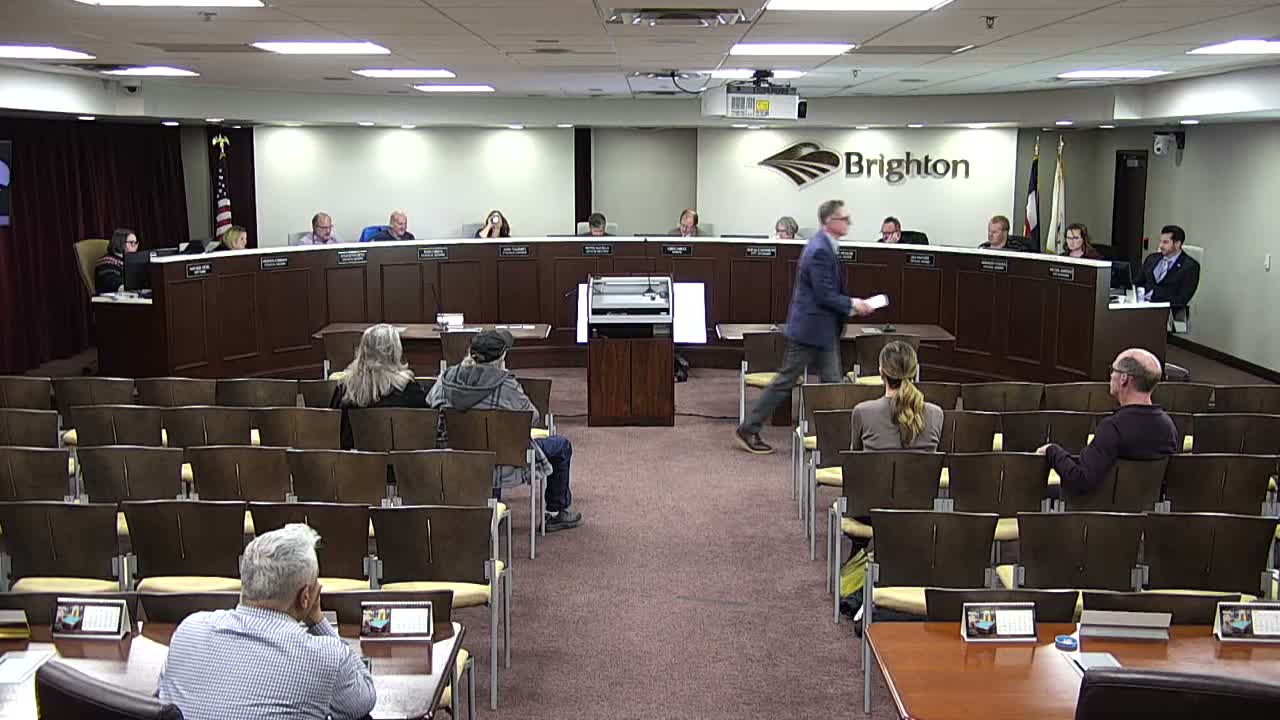 Brighton council finds Grind annexation petition in substantial compliance, sets hearing for March 3