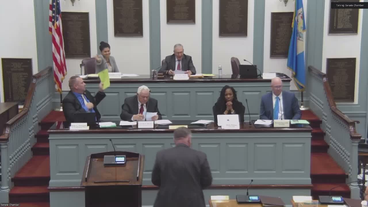 Senators debate two assessment bills aimed at New Castle County; critics object to late filing