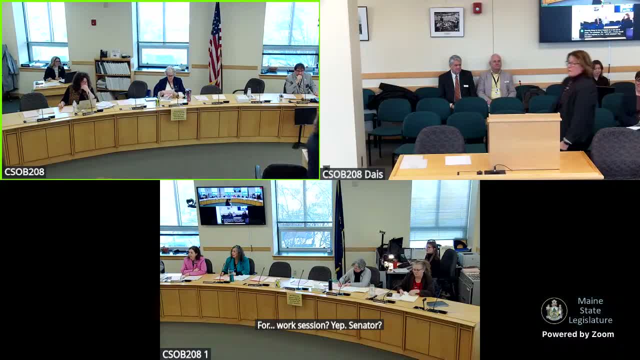 Votes at a glance: committee moves three items — two 'ought not to pass' votes and one tabling