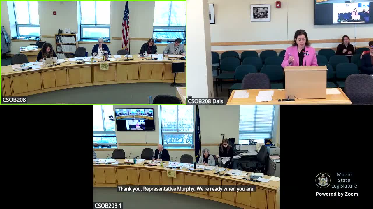 Panel reviews updates to Maine school nutrition statutes tied to no‑charge meals and reporting