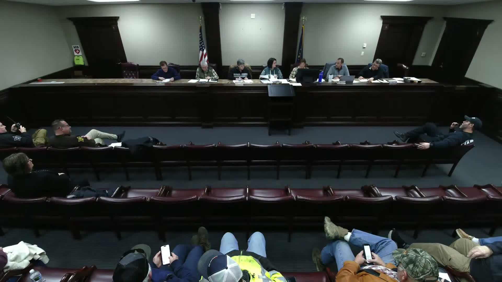 Council approves timber-sales disbursement to volunteer fire departments