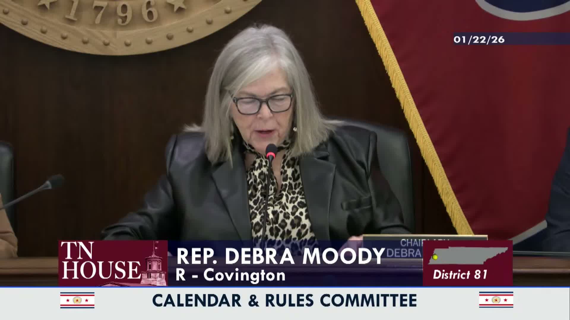 House Bill 12 50 placed on Wednesday's regular calendar by Calendar and Rules Committee