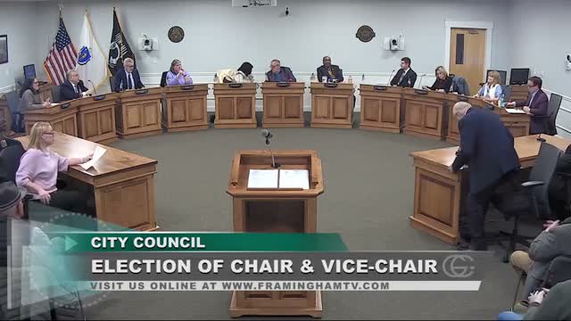 Framingham Council Adopts Temporary Rules for 30 Days, Appoints Finance Committee Ahead of Budget Work