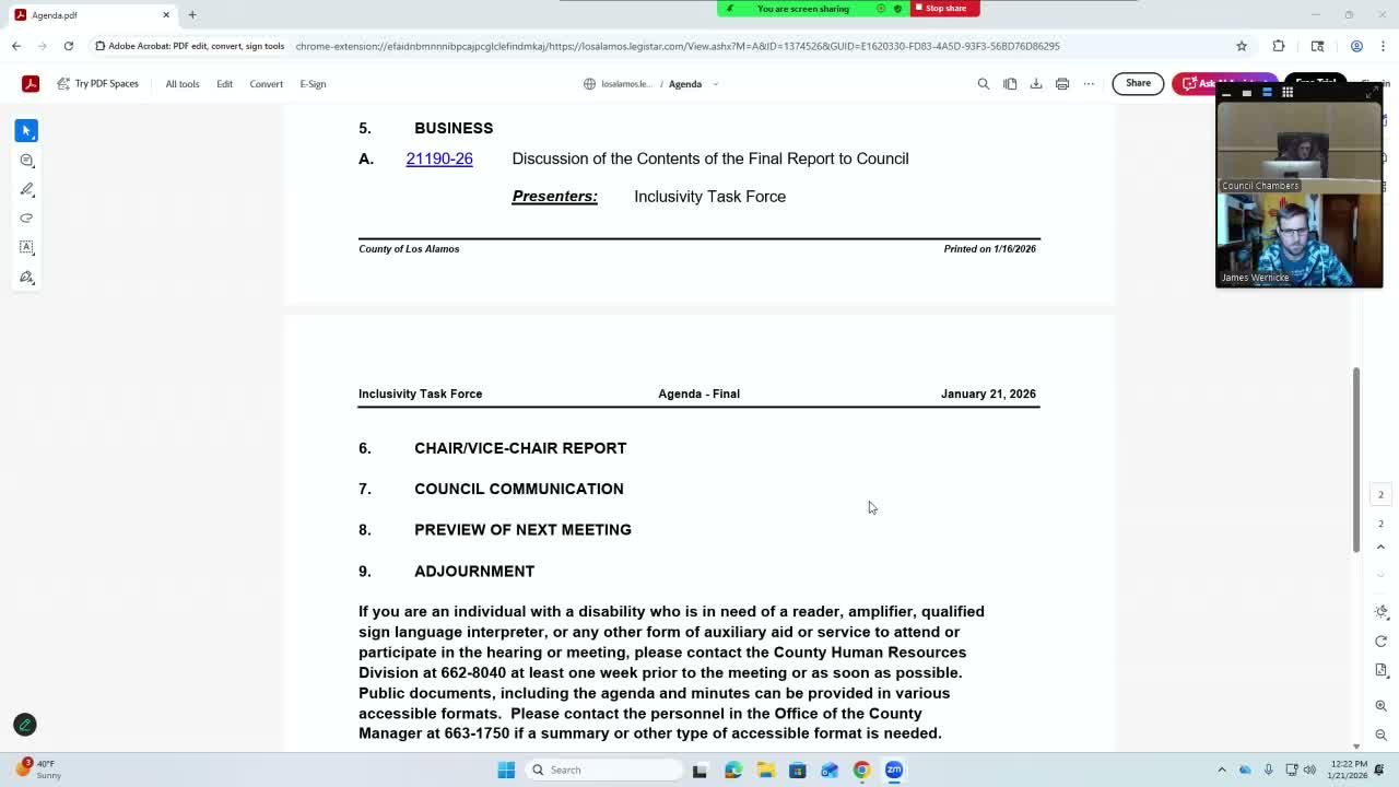 Los Alamos task force narrows final‑report format, sets deadline for working‑group inputs and weighs becoming permanent board