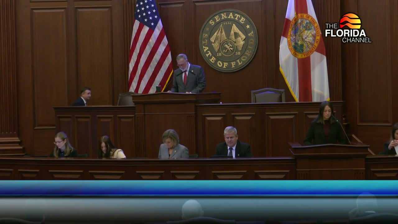 Florida Senate passes statutory adoption and reviser's bills, approves Roth contribution change; withdraws one education compensation bill