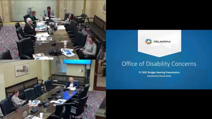Office of Disability Concerns reports flat FY27 budget, emphasizes ADA training and outreach